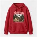 Do Not Pet The Fluffy Cows Yellowstone National Park Hoodie