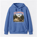 Do Not Pet The Fluffy Cows Yellowstone National Park Hoodie