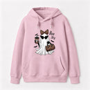 Boo-Jee Leopard Ghost Funny Fall Halloween Hoodie