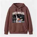 White Privilege Graphic Funny Basketball Meme Hoodie