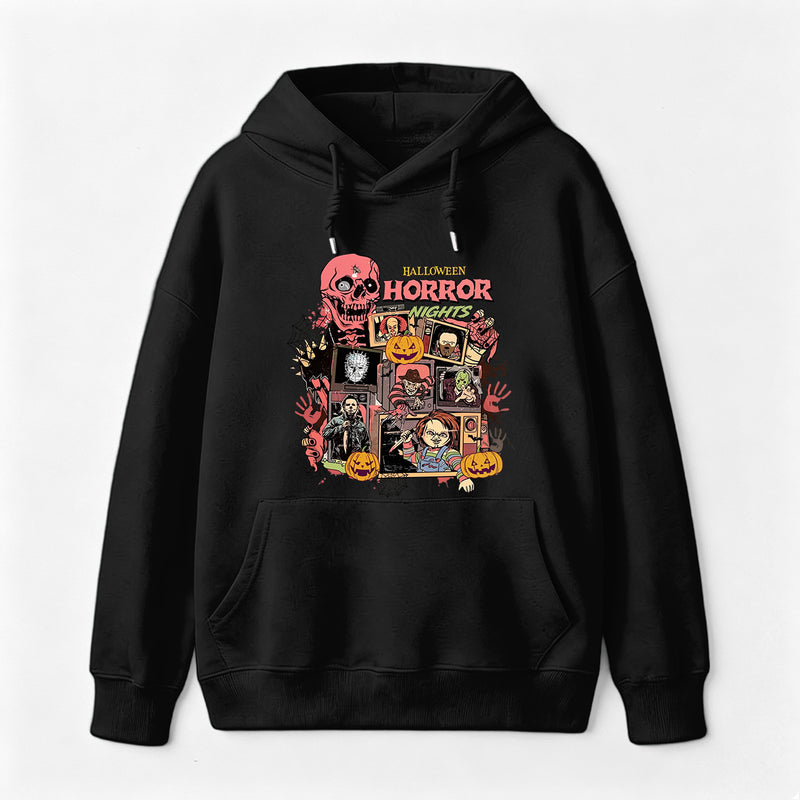 Vintage Halloween Movies Hoodie
