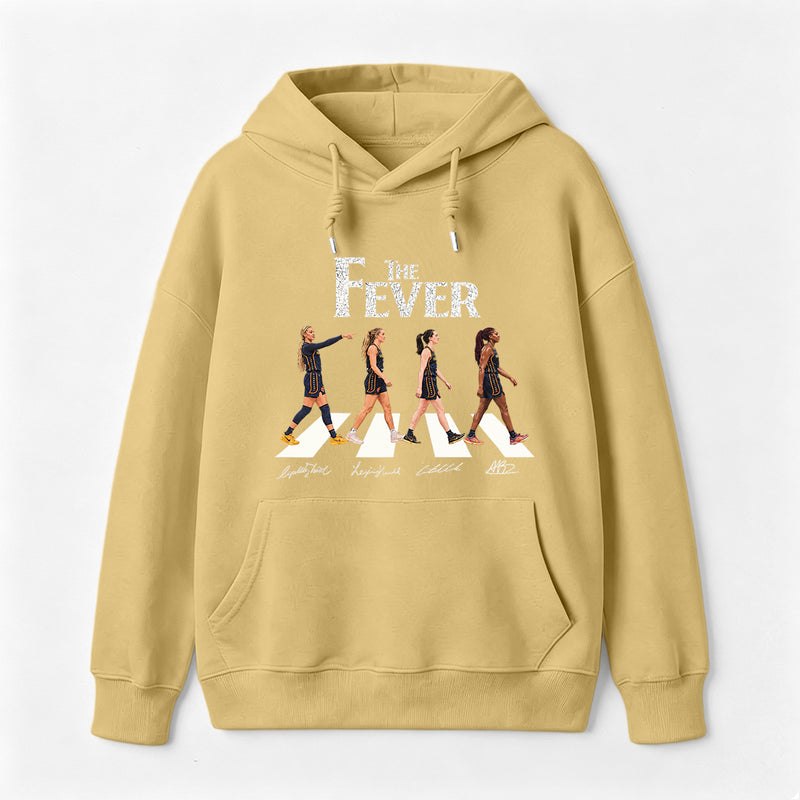 The Fever Abbey Road Basketball Vintage Hoodie