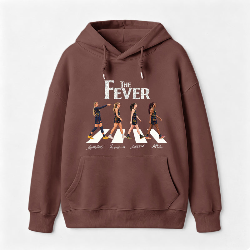 The Fever Abbey Road Basketball Vintage Hoodie