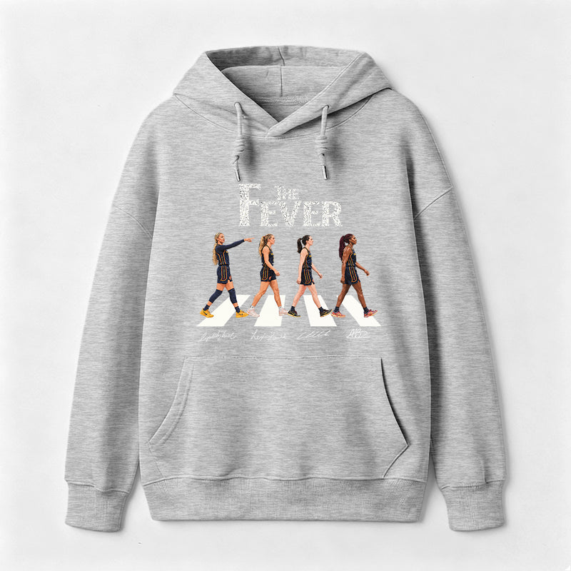 The Fever Abbey Road Basketball Vintage Hoodie