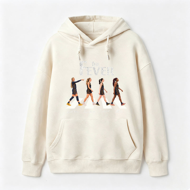 The Fever Abbey Road Basketball Vintage Hoodie