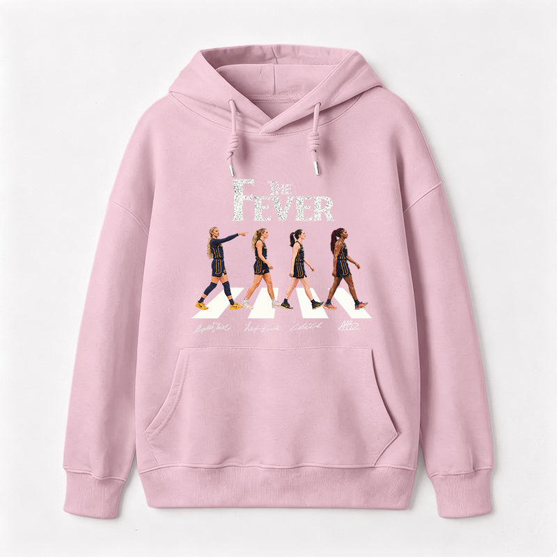 The Fever Abbey Road Basketball Vintage Hoodie