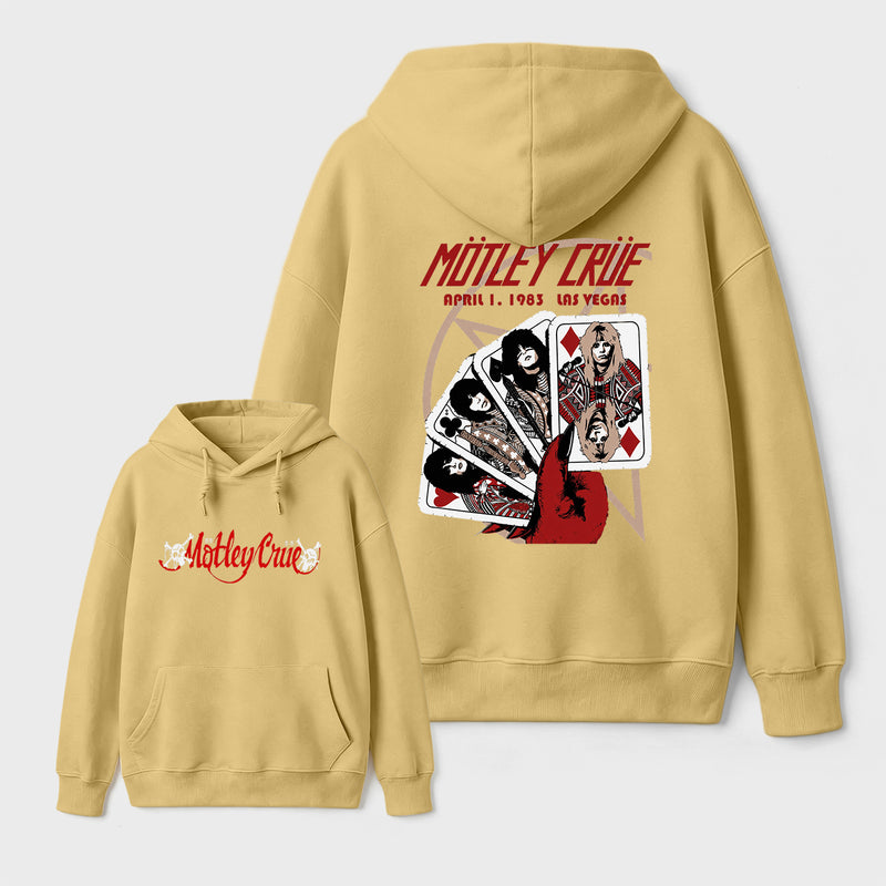Motley Crue Rock Band Classic Hoodie