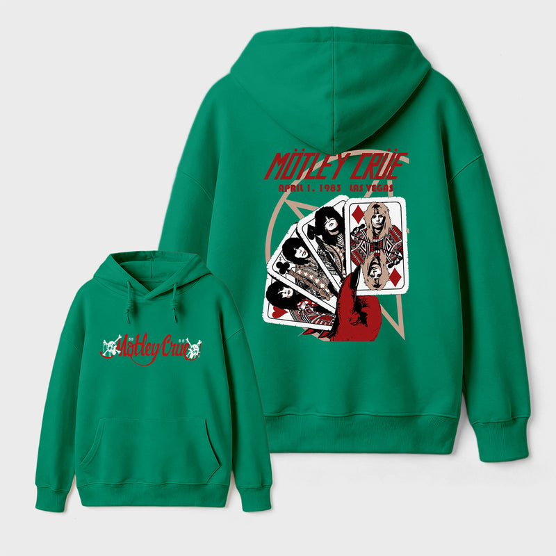 Motley Crue Rock Band Classic Hoodie