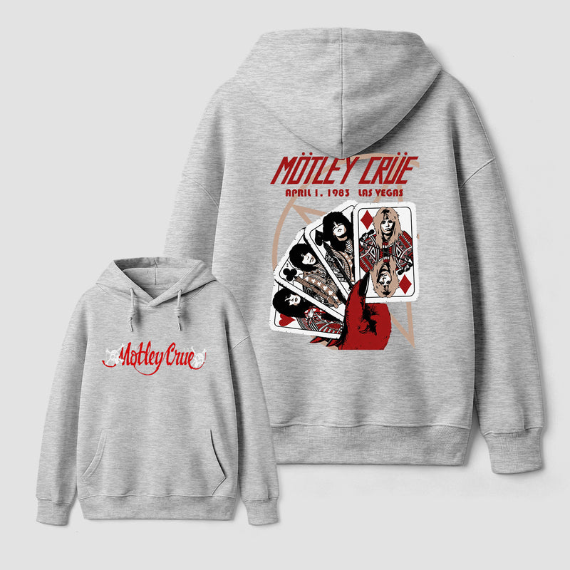 Motley Crue Rock Band Classic Hoodie