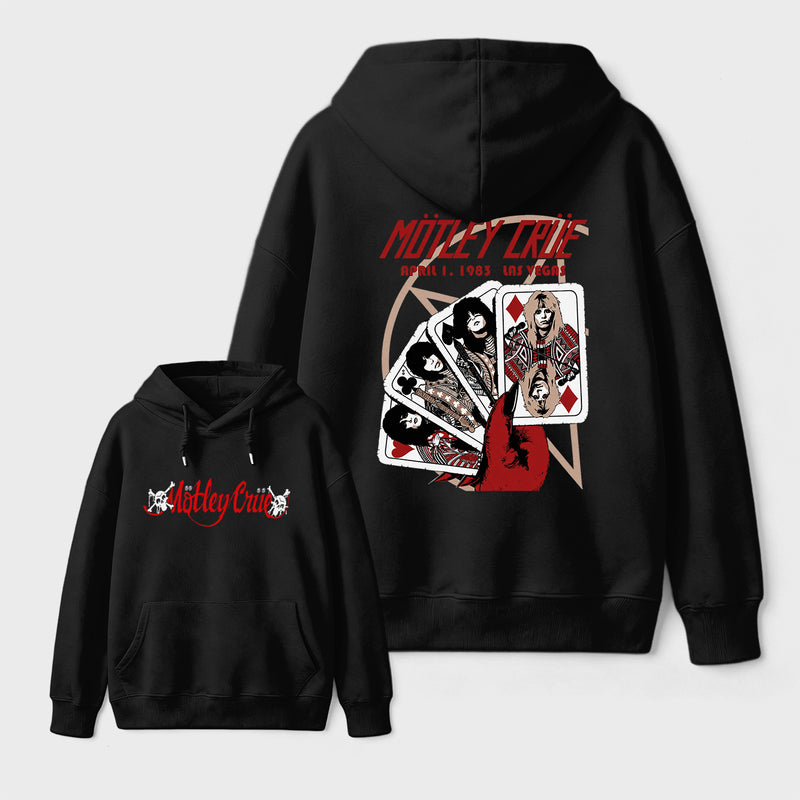 Motley Crue Rock Band Classic Unisex Hoodie