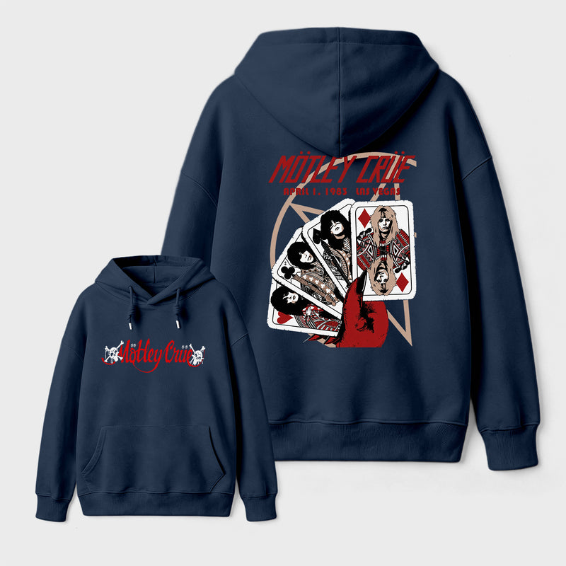 Motley Crue Rock Band Classic Hoodie