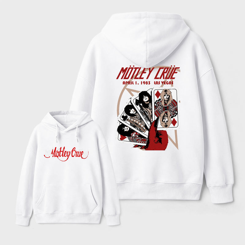 Motley Crue Rock Band Classic Hoodie