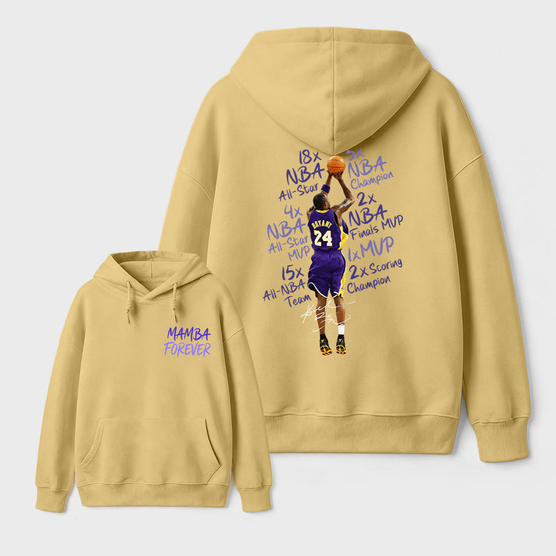 Kobe Bryant Mamba Forever Basketball Hoodie