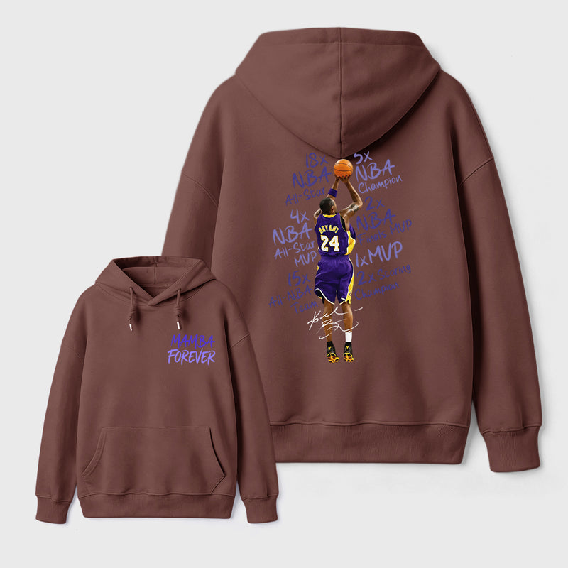Kobe Bryant Mamba Forever Basketball Hoodie