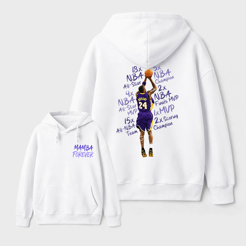 Kobe Bryant Mamba Forever Basketball Hoodie