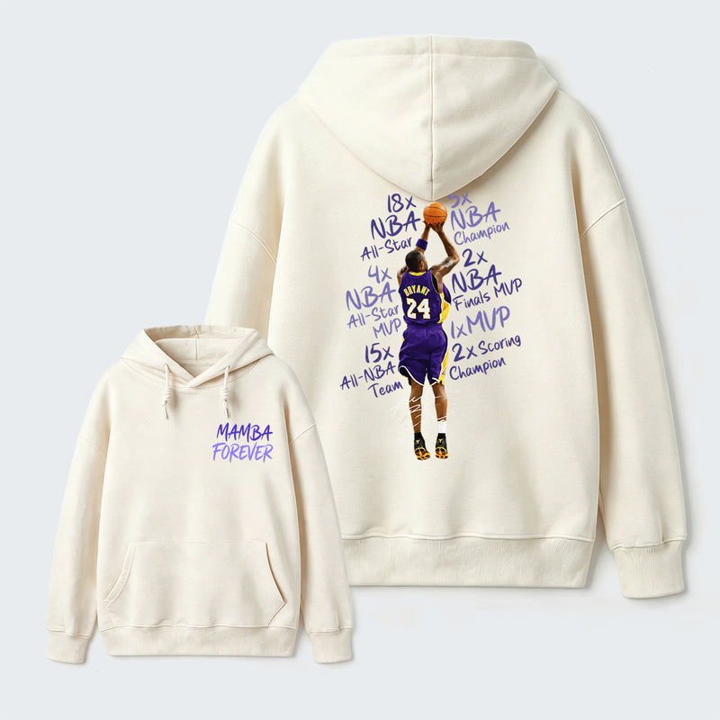 Kobe Bryant Mamba Forever Basketball Hoodie
