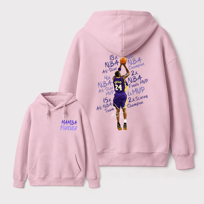 Kobe Bryant Mamba Forever Basketball Hoodie
