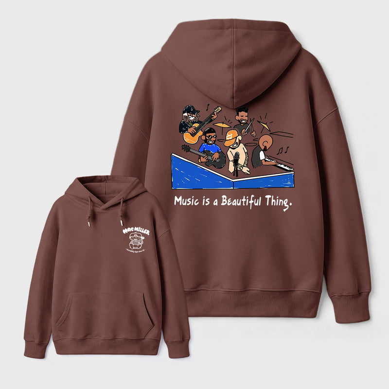 Music Is a Beautiful Thing Mac Miller Vintage Hoodie