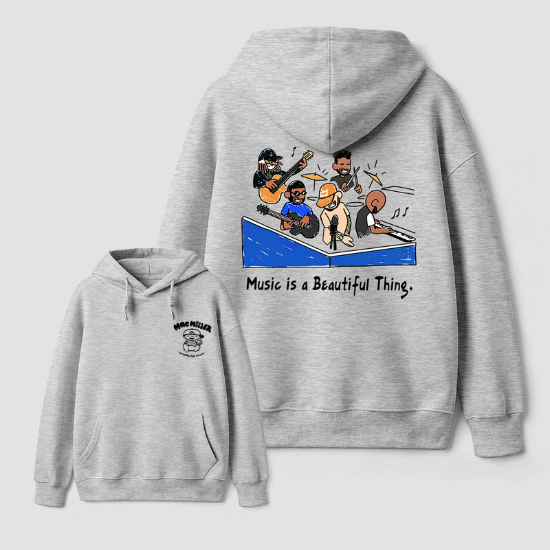Music Is a Beautiful Thing Mac Miller Vintage Hoodie