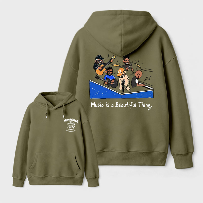 Music Is a Beautiful Thing Mac Miller Vintage Hoodie