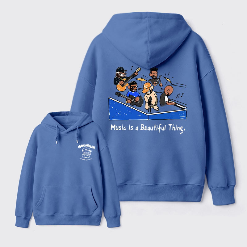 Music Is a Beautiful Thing Mac Miller Vintage Hoodie