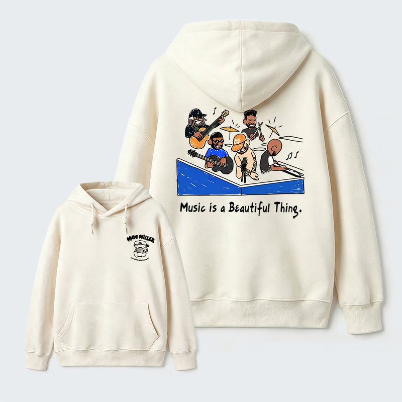 Music Is a Beautiful Thing Mac Miller Vintage Hoodie