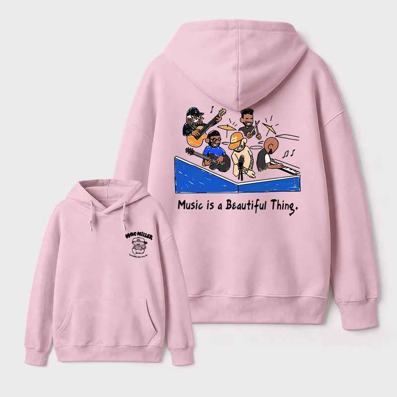 Music Is a Beautiful Thing Mac Miller Vintage Hoodie
