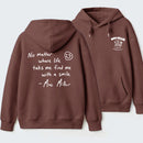 Find me with a smile wherever life leads Mac Miller Hoodie